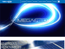 Tablet Screenshot of megared.com.ar